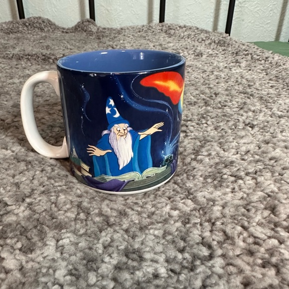 Disney Store Fantasia Mickey vs Wizard Coffee Mug Cup - Picture 2 of 4